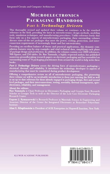 Produktbild: Microelectronics Packaging Handbook
