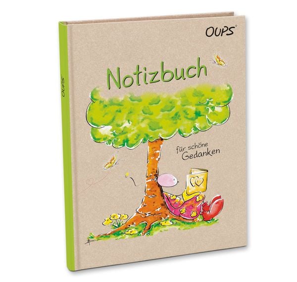 Oups-Notizbuch - grün