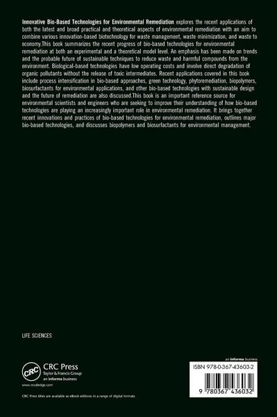 Produktbild: Innovative Bio-Based Technologies for Environmental Remediation