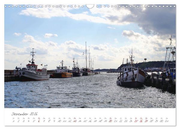 Produktbild: Mein Sassnitz - Hafenstadt und Erholungsort an der Kreidek&uuml;ste von R&uuml;gen (Wandkalender 2026 DIN A3 quer), CALVENDO Monatskalender