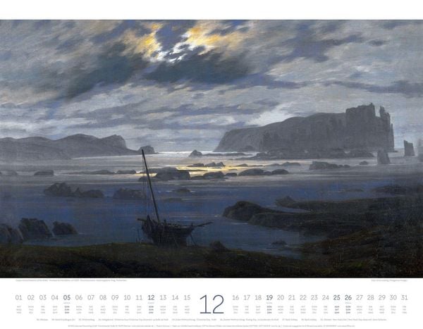 Produktbild: Kunstwerk Meer Kalender 2027