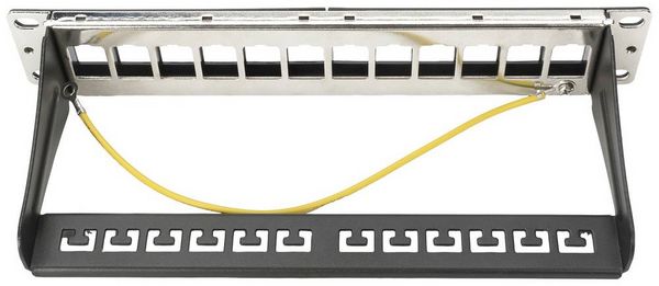 Produktbild: Digitus DN-91420 10 Zoll Patchbox-Rahmen Schwarz (RAL 9005)