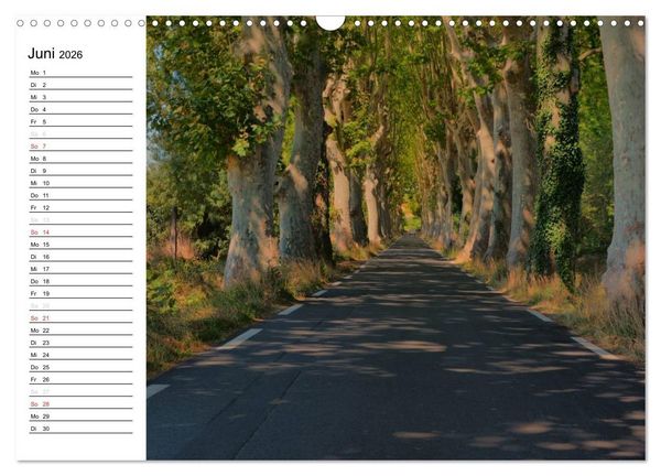 Produktbild: Languedoc-Roussillon - unter der Sonne des Midi (Wandkalender 2026 DIN A3 quer), CALVENDO Monatskalender