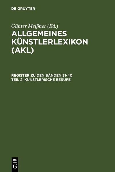 Produktbild: K&uuml;nstlerische Berufe