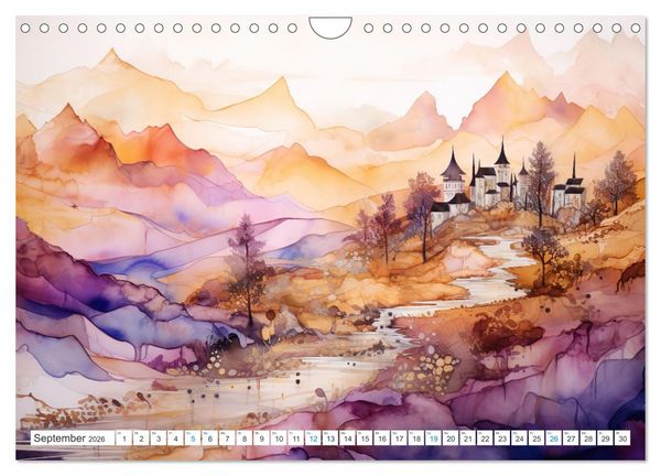 Produktbild: Farbsinfonie der Natur (Wandkalender 2026 DIN A4 quer), CALVENDO Monatskalender