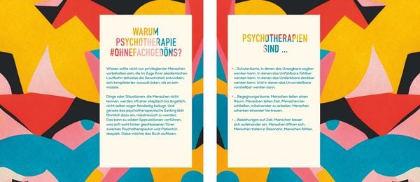 Produktbild: Psychotherapie ohne Fachged&ouml;ns*