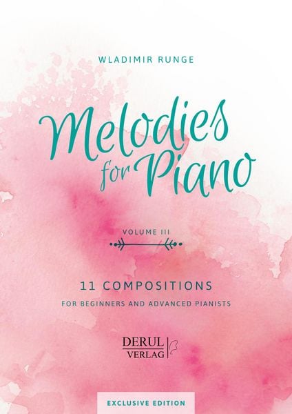 Produktbild: Melodies For Piano, Volume Iii, 11 Compositions