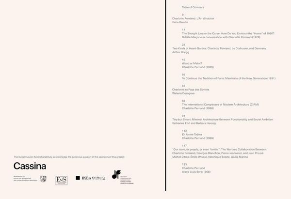 Produktbild: Charlotte Perriand. The Art of Dwelling