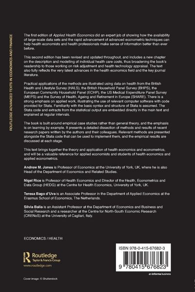 Produktbild: Applied Health Economics