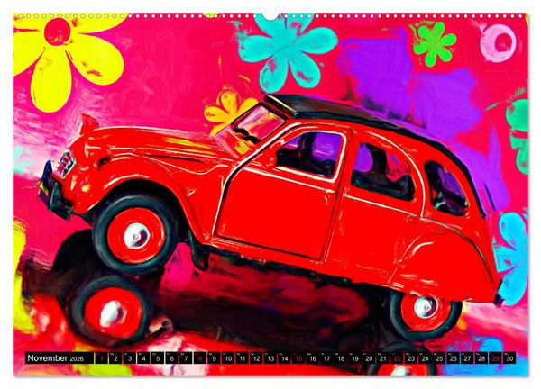 Produktbild: 70 Jahre 2CV (Wandkalender 2026 DIN A2 quer), CALVENDO Monatskalender