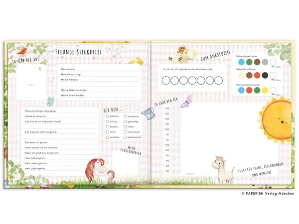 Produktbild: Kindergartenfreunde &ndash; PFERDE