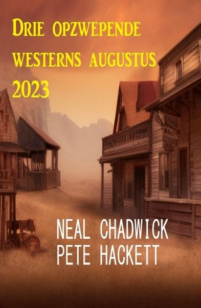 Produktbild: Drie opzwepende westerns augustus 2023