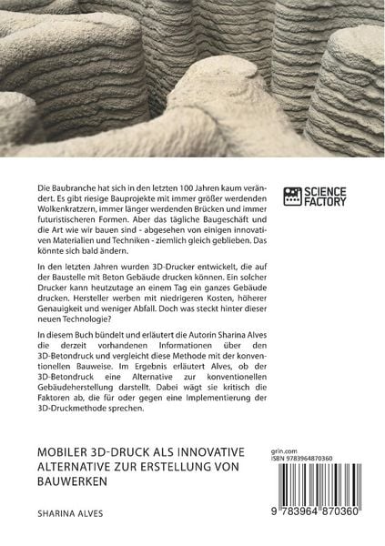 Produktbild: Mobiler 3D-Druck als innovative Alternative zur Erstellung von Bauwerken