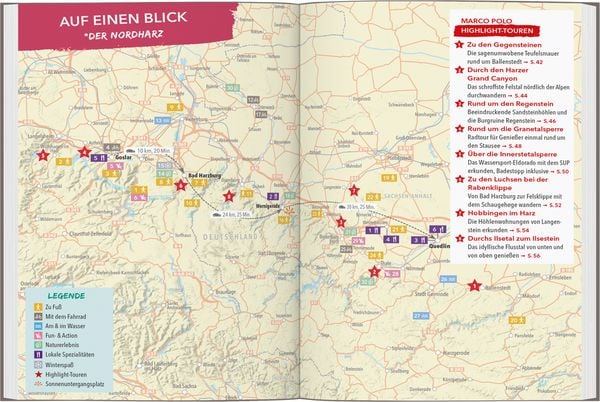 Produktbild: Marco Polo Outdoor Guide Reisef&uuml;hrer Harz