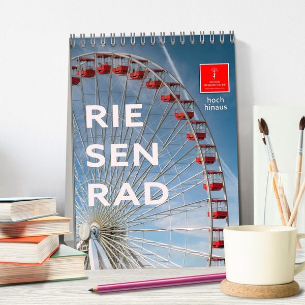 Produktbild: Riesenrad - hoch hinaus (Tischkalender 2026 DIN A5 hoch), CALVENDO Monatskalender