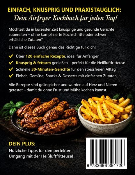 Produktbild: Das gro&szlig;e Airfryer Kochbuch f&uuml;r Anf&auml;nger