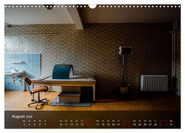 Produktbild: Geheimnisvolle Orte - Die etwas anderen Lost Places (Wandkalender 2026 DIN A3 quer), CALVENDO Monatskalender