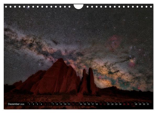 Produktbild: Deepsky XVIII (Wandkalender 2026 DIN A4 quer), CALVENDO Monatskalender