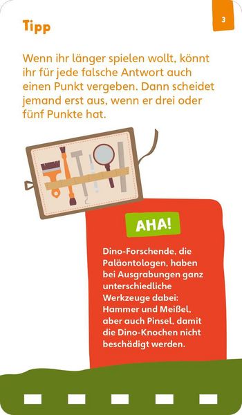 Produktbild: WAS IST WAS Kids Quiz + Spiel Dinos
