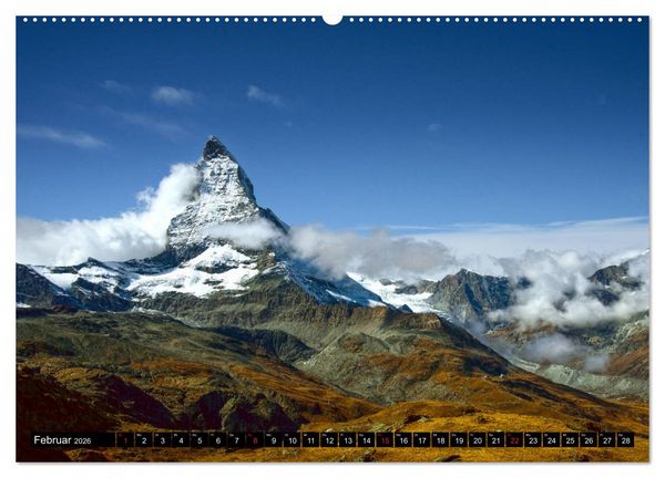 Produktbild: Schweizer Sch&ouml;nheiten (hochwertiger Premium Wandkalender 2026 DIN A2 quer), Kunstdruck in Hochglanz