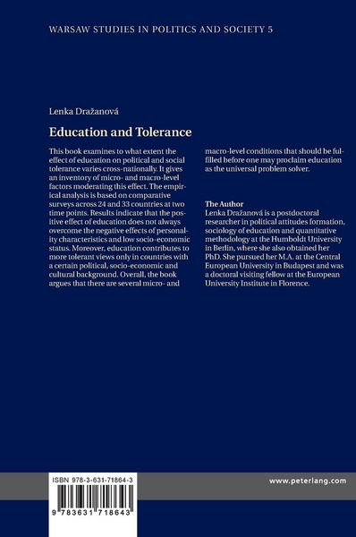 Produktbild: Education and Tolerance