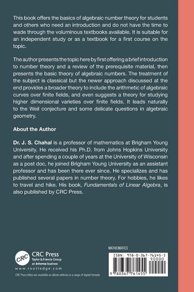 Produktbild: Algebraic Number Theory