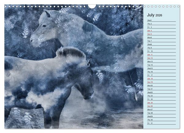 Produktbild: Fractalized creatures (Wall Calendar 2026 DIN A3 landscape), CALVENDO 12 Month Wall Calendar