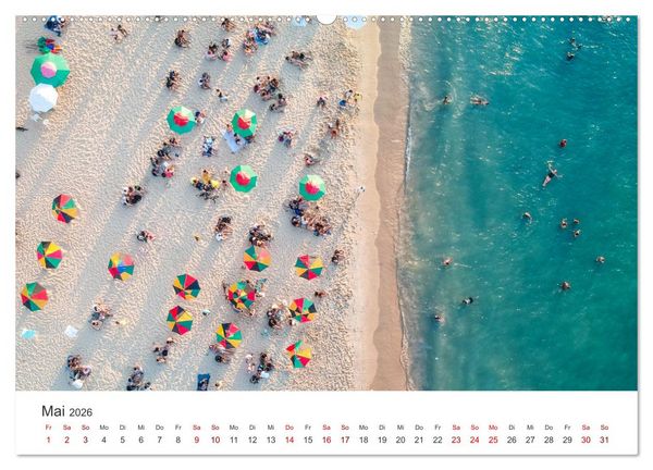Produktbild: Brasilien - Eine beeindruckendes Land in S&uuml;damerika. (hochwertiger Premium Wandkalender 2026 DIN A2 quer), Kunstdruck in Hochglanz
