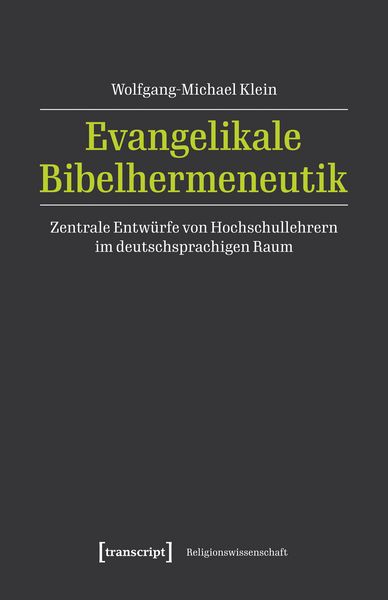 Produktbild: Evangelikale Bibelhermeneutik