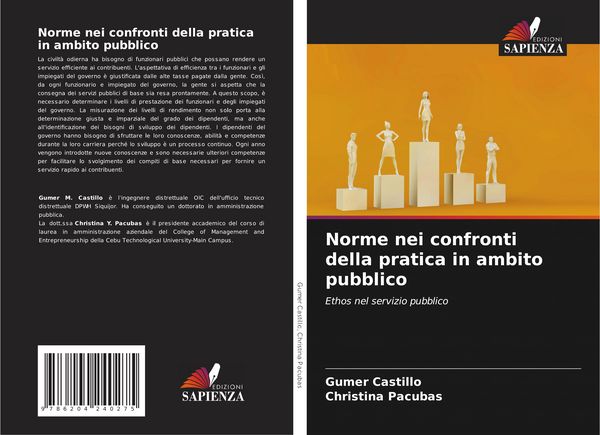 Produktbild: Norme nei confronti della pratica in ambito pubblico