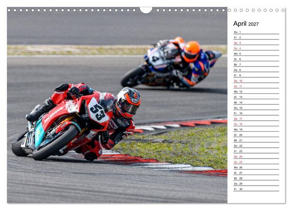 Produktbild: Faszination Superbikes (Wandkalender 2027 DIN A3 quer), CALVENDO Monatskalender