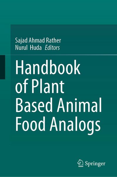 Produktbild: Handbook of Plant Based Animal Food Analogs
