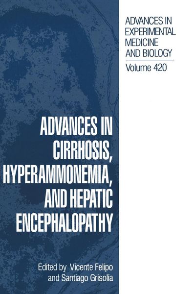Produktbild: Advances in Cirrhosis, Hyperammonemia, and Hepatic Encephalopathy