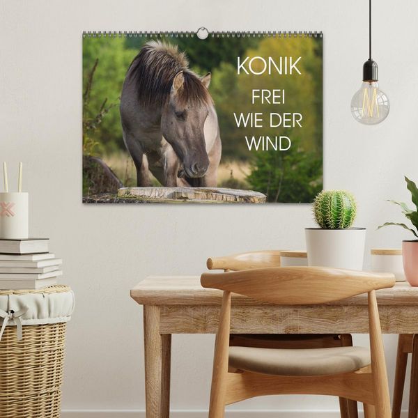 Produktbild: Konik - Frei geboren (Wandkalender 2026 DIN A3 quer), CALVENDO Monatskalender