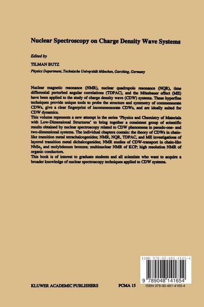 Produktbild: Nuclear Spectroscopy on Charge Density Wave Systems