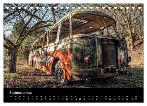 Produktbild: Rostlauben - vergessene Klassiker (Tischkalender 2026 DIN A5 quer), CALVENDO Monatskalender
