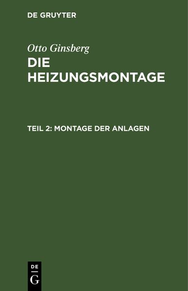 Produktbild: Montage der Anlagen