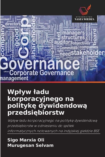 Produktbild: Wp&iquest;yw &iquest;adu korporacyjnego na polityk&iquest; dywidendow&iquest; przedsi&iquest;biorstw