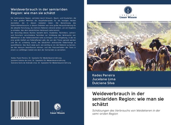 Weideverbrauch in der semiariden Region: wie man sie schätzt, Taschenbuch von Kedes Pereira , Jucelane Lima , Dulciene Silva, Verlag Unser Wissen,