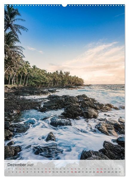 Produktbild: Willkommen in Hawai'i (Wandkalender 2027 DIN A2 hoch), CALVENDO Monatskalender