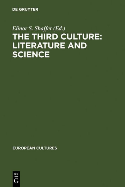 Produktbild: The Third Culture: Literature and Science