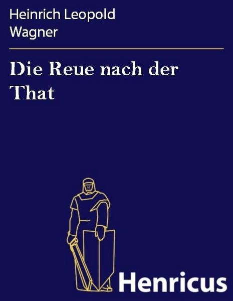 Produktbild: Die Reue nach der That