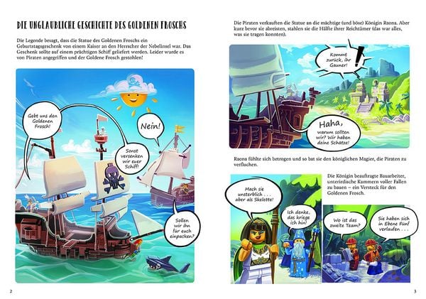 Produktbild: LEGO&reg; - Die Schatzsuche - Finde den goldenen Frosch