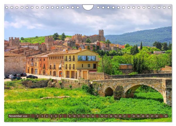 Produktbild: Costa de Ponent - Unterwegs zwischen Barcelona und Tarragona (Wandkalender 2026 DIN A4 quer), CALVENDO Monatskalender