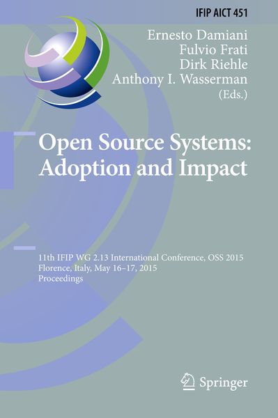 Produktbild: Open Source Systems: Adoption and Impact
