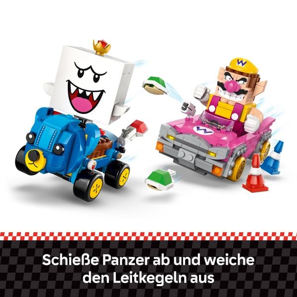 Produktbild: LEGO Super Mario 72038 Mario Kart - Wario & K&ouml;nig Buu Huu, Figuren