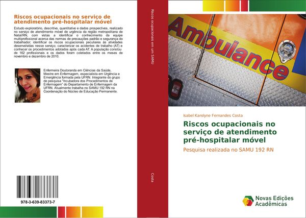 Produktbild: Riscos ocupacionais no servi&ccedil;o de atendimento pr&eacute;-hospitalar m&oacute;vel