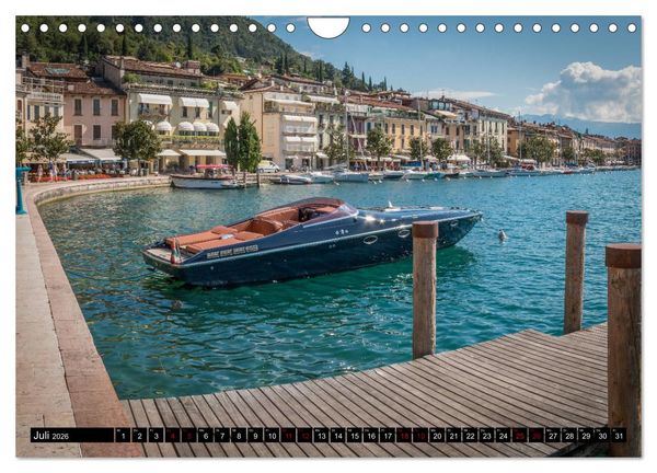 Produktbild: Gardasee - Impressionen aus der Lombardei (Wandkalender 2026 DIN A4 quer), CALVENDO Monatskalender
