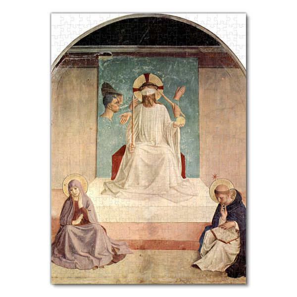 Produktbild: Lais Puzzle Fra Angelico - Freskenzyklus im Dominikanerkloster San Marco in Florenz, Szene: Verspottung Christi 500 Teile