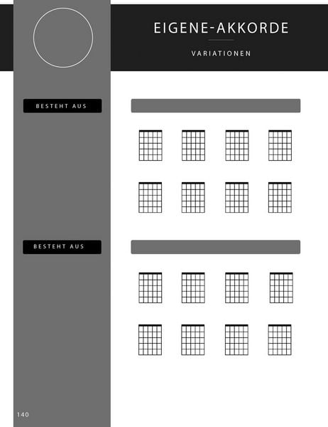 Produktbild: Das Gitarren Akkordbuch - &Uuml;ber 2000 Gitarrenakkorde - Pop-Rock-Jazz-Blues-Klassik